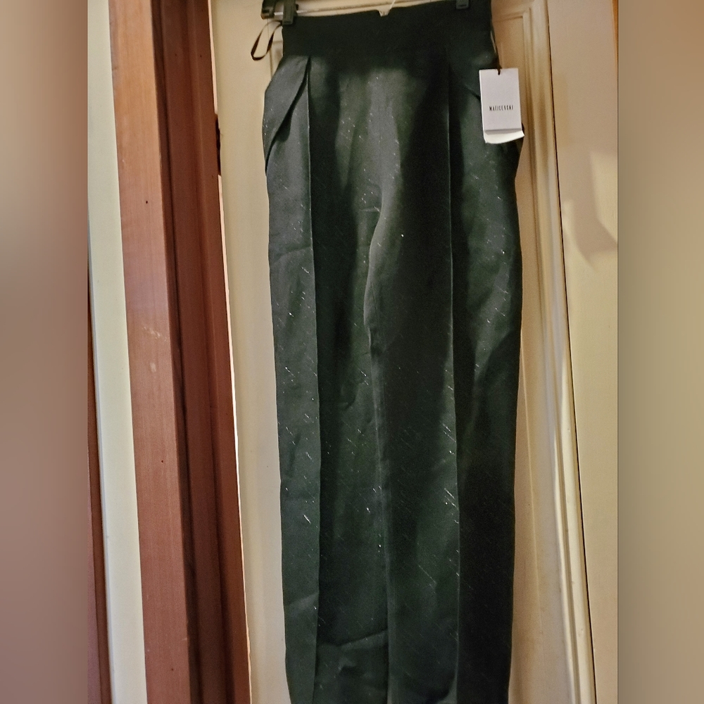 Sz 2US NWT $1080 Maticevski Prolific pants with sparkle